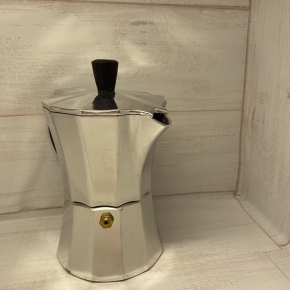 Vintage Bonjour Aluminum Stovetop Camping Espresso Coffee Maker 1 Cup Percolator - Picture 1 of 8